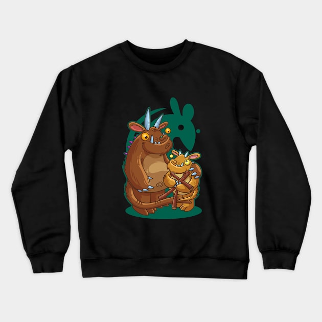 The Good The Bad The Ugly Crewneck Sweatshirt by ArtisticDyslexia